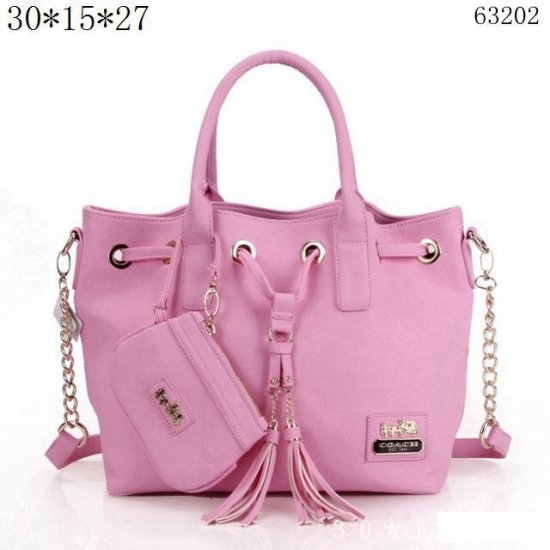 Coach In Signature Medium Fuchsia Pink Satchels ASF | Women